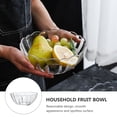 thumbnail image 5 of Masteelf 1 Pc Household Rice Bowl Lotus-shaped Soup Bowl Fruit Bowl (Transparent), 5 of 10