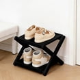 thumbnail image 5 of Tier Foldable Shoe Rack Organizer Shelf Space Saving Storage for Entryway Closet Bedroom Corner, 5 of 5