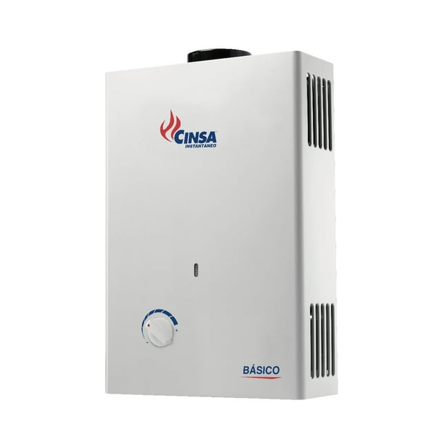 Calentador de agua instantaneo CINSA CIN-06B 6LTS/MINUTO LP