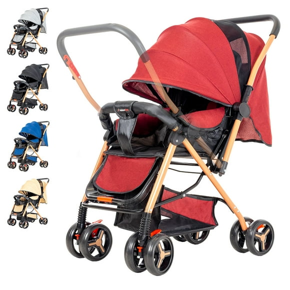 Carriola Bebe Plegable De Paseo Infantil Compacta Reclinable