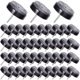 thumbnail image 1 of 50 piezas de almohadillas para sillas para clavar, almohadillas de fieltro de 24 mm para proteger las patas de los muebles, color negro, 1 of 5