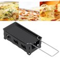 thumbnail image 4 of Four à Fromage, Raclette à Fromage Grils à Fromage Acier au Carbone Multifonction pour Pique-Nique pour Camping pour Cuisine, 4 of 8
