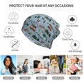 thumbnail image 5 of Disketp Camping Caravan Slouchy Beanie Hip-Hop Soft Lightweight Running Beanie Adult Hats Chemo Cap for Men Women, 5 of 8