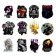 thumbnail image 4 of 50pcs Game Stickers, Cool Trendy Game Decals for Boys Men Water Bottles Notebook Luggage Bicycle Motorcycle Boy Gifts, 4 of 5