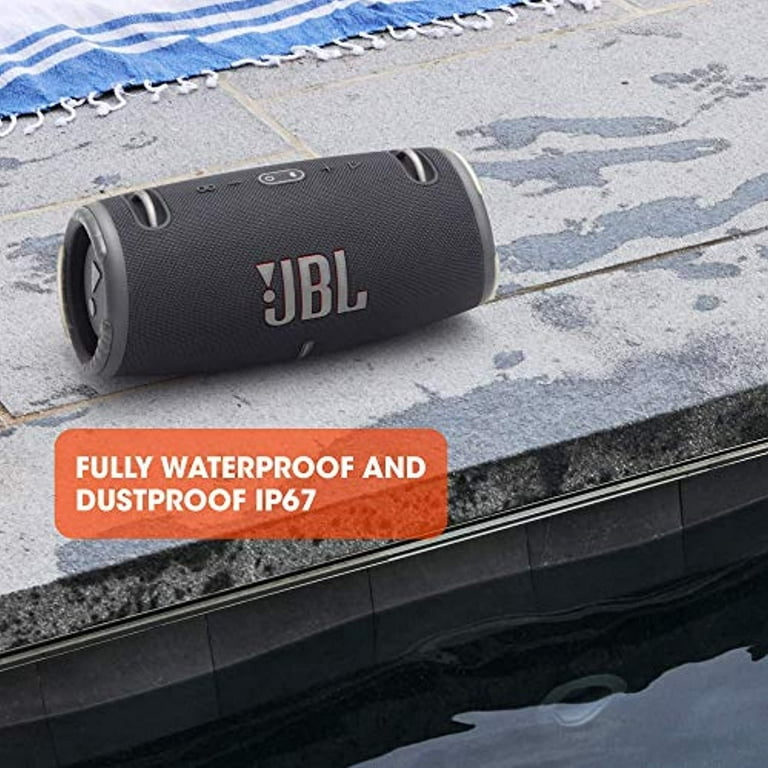 Restored JBL Xtreme 3 Portable Bluetooth Speaker with Waterproof - Black  (Refurbished)