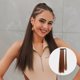 thumbnail image 1 of Extensión de cabello de cola de caballo larga y recta para mujer envoltura de aspecto natural, 1 of 8