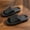 A-Black, variant on Unisex Massage Slides House Shoes Non-Slip Soft Slide Sandals for Women Men Indoor Outdoor Shower Bathroom Slipper for Adult Couples
