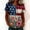 Dark blue, variant on VLOOCKLW Women's 250th Anniversary T-Shirt Casual Short Sleeve Round Neck Top American Patriotic Tee 4th of July Shirts