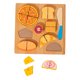 thumbnail image 5 of Rompecabezas de madera para cortar, juguete de aprendizaje Montessori, juguete de cocina de madera para cortar postre, 5 of 9