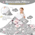 thumbnail image 3 of Pioneer Flower Floral Print Pattern Toddler Nap Mats for Kids Preschool,Sleeping Mat Bag or Kids,Toddler Sleeping Bag,Toddler Nap Mat or Daycare, 3 of 6