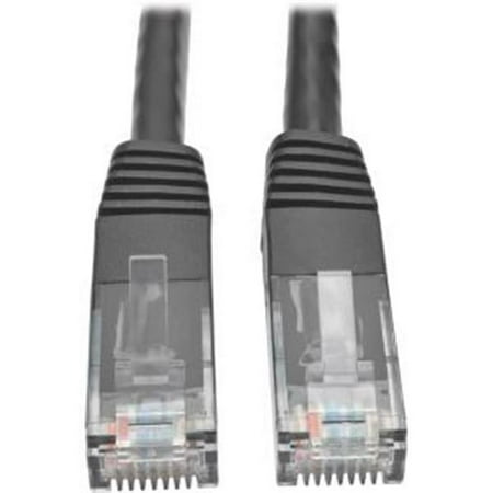 UPC: 0037332194435 | Tripp Lite Cat6 Gigabit Molded Patch Cable 3 ft. RJ45 (M/M) 550MHz 24 AWG Black 3 (N200-003-BK)