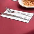 thumbnail image 5 of 100 servilletas de baño desechables | Toallas para invitados de un solo uso con tacto de lino | Papel de seda para manos similar a una tela, 5 of 5
