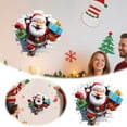 thumbnail image 2 of Adhesivos de pared grandes y removibles, fáciles de despegar y pegar, sin 3D, adhesivos de Papá Noel para ventanas y refrigeradores, 2 of 6