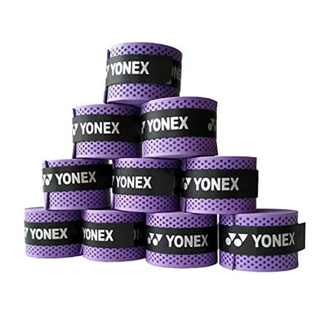 Western Direct Store Tennis Racket Grip Absorb Moisture Badminton Handle Tape Elasticity Anti Slip Overgrip for Badminton Racquetball Grip Squash Racquet Pickleball Purple