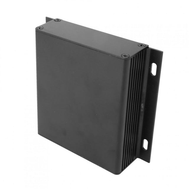 Boîtier de Protection, Noir Sable Refroidissement Boîtier Instrument Projet Accessoires, 28x104x95M pour Contrôleur GPS Diy