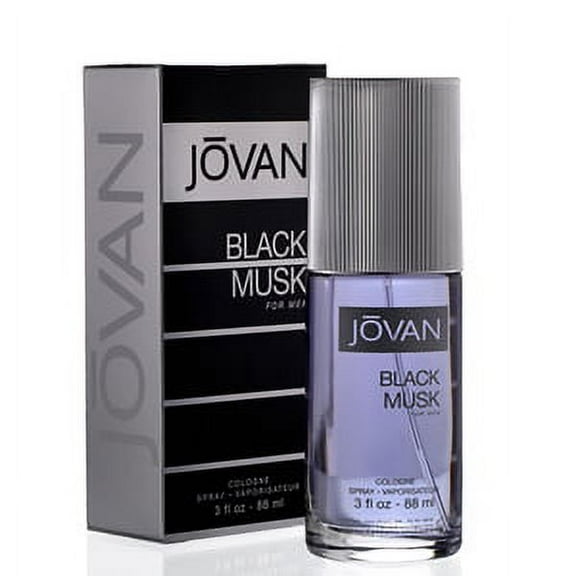JOVAN BLACK MUSK/JOVAN COLOGNE SPRAY 3.0 OZ (M)