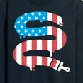 thumbnail image 3 of Instant Message - Paintbrush Painting American Flag - Men's Long Sleeve T-Shirt, 3 of 6