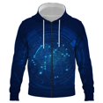 thumbnail image 1 of Sudadera con capucha y cremallera para primavera y otoño para hombre y mujer, sudadera con tecnología digital, jersey con estampado 3D, ropa de calle para niño y niña, abrigo con capucha para niño y n, 1 of 6