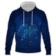 thumbnail image 1 of Sudadera con capucha y cremallera para primavera y otoño para hombre y mujer, sudadera con tecnología digital, jersey con estampado 3D, ropa de calle para niño y niña, abrigo con capucha para niño y n, 1 of 6