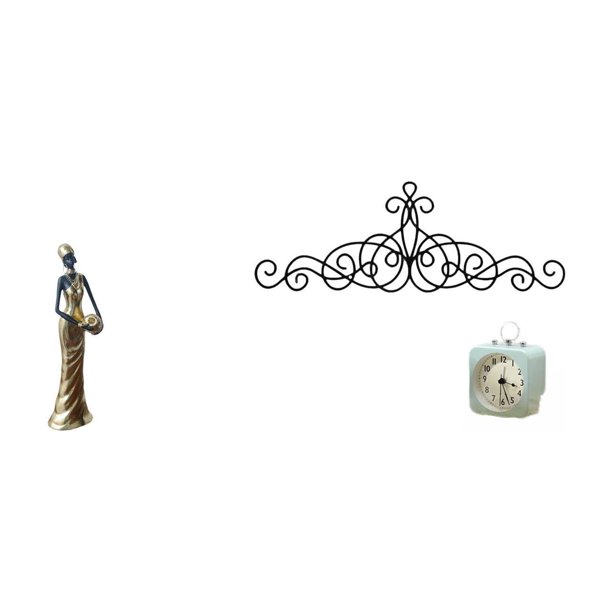 Figura de mujer africana,Estatua artesanal de una dama tribal africana,hecha a mano,para cafetería.,Decoración de pared con arte de pergamino,Decoración de pared con arte en pergamino,arte
