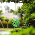 thumbnail image 1 of Xihbxyly Bola de Cristal Soplado a Mano, Decoración Navideña Multicolor, Adorno Colgante para Jardín, Patio, Árbol de Navidad, Artesanía Única, 7 X 7 X 7 Cm, 1 Unidad, 1 of 7