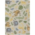 thumbnail image 2 of Addison Rugs Chantille Indoor/Outdoor Transitional Kids Beige Machine Washable Rectangle Rug, 10' x 14', 2 of 8