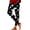Black, variant on Women's High Waisted Workout Pants Seamless Buttery Soft Yoga Printed Leggings Sizes S-2X