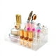 thumbnail image 5 of Caja de acabado de escritorio transparente a prueba de polvo Caja de almacenamiento de cosméticos Caja de almacenamiento de lápiz labial de plástico con tapa multifuncional, 5 of 5