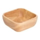 thumbnail image 3 of Cuenco de madera de caucho,Ensaladera de madera de caucho Cuenco de postre Cuenco cuadrado construido para durar, 3 of 8