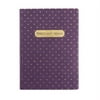 eccolo world traveler essential collection journal, 5 x 7", purple - brilliant ideas (d316n)