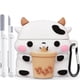 thumbnail image 1 of Funda para AirPods 4 Skyconser Cute Cow con kit de limpieza, 1 of 6