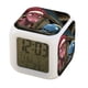 thumbnail image 1 of Reloj despertador digital LED Elf Lichozroutis cuadrado 8x8x8 cm, 1 of 4