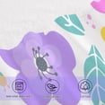 thumbnail image 4 of Colorful Flowers Towels Highly Absorbent Cotton Towels 2 Pack, Premium Spa & Hotel Quality Quick Dry Towel Set,54" x 27", 4 of 7
