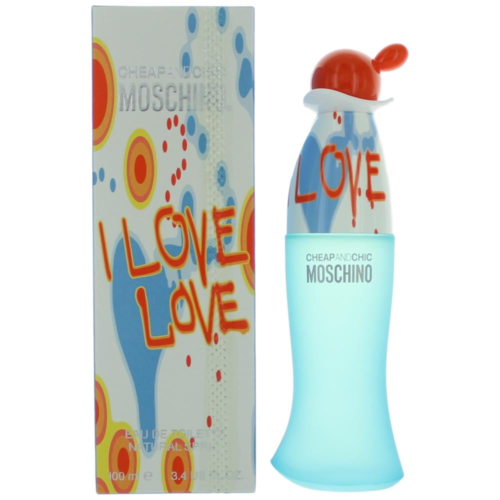 Moschino cheap & Chic i Love Love EDT, 100 ml. Moschino cheap&Chic i Love Love w EDT 30 ml [m]. Cheap & Chic i Love Love Moschino. Духи Москино цитрус.