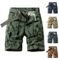 thumbnail image 5 of WREESH Men's Cargo Shorts Plus Size Cargo Shorts Multi-Pockets Relaxed Summer Beach Short Pants Outdoor Workout Shorts Dark Blue, 5 of 5
