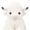 White, variant on ReedCA Highland Cow Stuffed Animal Plush Toy for Kids, 10.5 Inch