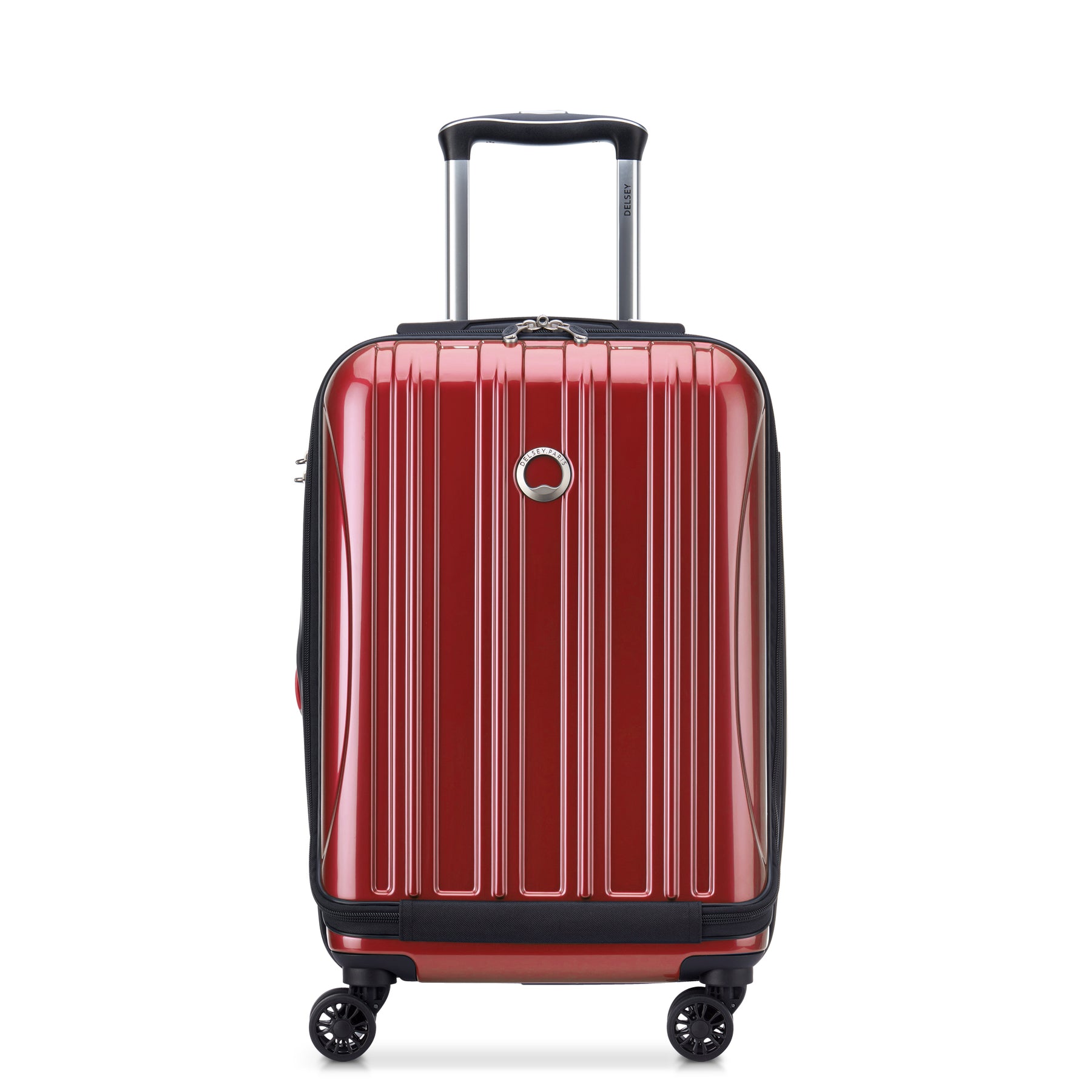 DELSEY PARIS Helium Aero 19" Hardside Expandable Spinner Carry-On Luggage, Red - image 5 of 8