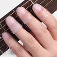 thumbnail image 4 of fastboy 4x Silicone Guitar Finger Guards for Beginner Guitar S Stringed Clear M, 4 of 6
