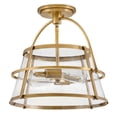 thumbnail image 3 of Hinkley Lighting - Tournon - 28W 2 LED Medium Semi-Flush Mount In Mid-Century, 3 of 13