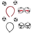 thumbnail image 1 of BESTYASH 4Ud Gafas Con De Fútbol Y Diadema Para Fans Y De Partidos, 1 of 8