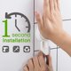 thumbnail image 3 of Pack of 4 Plastic Suction Cup Hook Suction Wall Hook in New Strong Suction Cup/Towel Holder Bathrobe Crown Coat Tea Towel Suction Cup, Bathroom Kitche, 3 of 5
