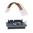thumbnail image 2 of 3.5 "PATA / 40Pin IDE Female Drive A Serial 7 + 15Pin Male Adapter Card, 2 of 8