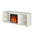Mainstays Fireplace TV Stand for TVs up to 65", White