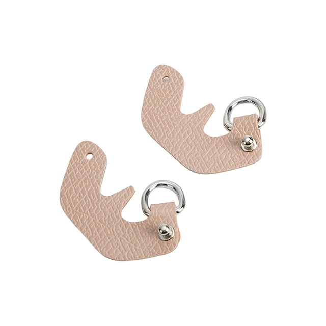 Milaget 2 Pcs Sac Conversion pour Sangle d'Épaule en PU Sangle de Bandoulière Perforée Modification Rose Foncé