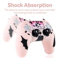 thumbnail image 4 of Juego de carcasas para mando compatible con PS5: funda protectora de silicona antideslizante con 2 tapones para los pulgares y 1 pegatina, 4 of 6