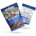 thumbnail image 7 of Freeze Dried Small Pet Treats - Resealable Bag of Treats for Ferrets - Ferret Snacks - Single Ingredient Ferret Food With No Preservatives Or Fillers- Small Animals Treats (1 oz, Turkey Heart), 7 of 7