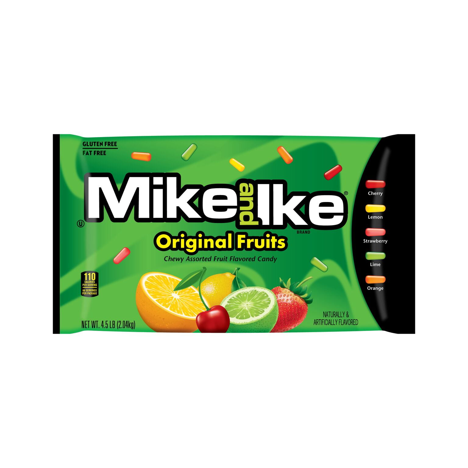 Mike And Ike, Original Fruits Chewy Assorted Fruit Flavored Candies, 4.