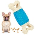 thumbnail image 1 of Bone Shaped Dog Toy Rubber Funny Interactive Puppy Squeaky Toy Pet Chewing Toy, 1 of 10
