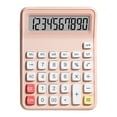 thumbnail image 2 of Basic Calculator, Silent Calculator, Portable Thin Body Battery Powered Calculator with Non-Slip Base for Office Home Accounting and Shopping Use, Lightweight Durable Design, 2 of 7