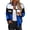 Blue, variant on Race Car Driver Jacket Women Y2k Zip Up Varsity Raing Bomber Jackets